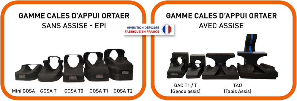 Produits - Ortaer - Protection individuelle et systèmes ergonomiques